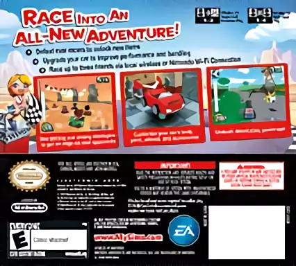 Image n° 2 - boxback : MySims - Racing
